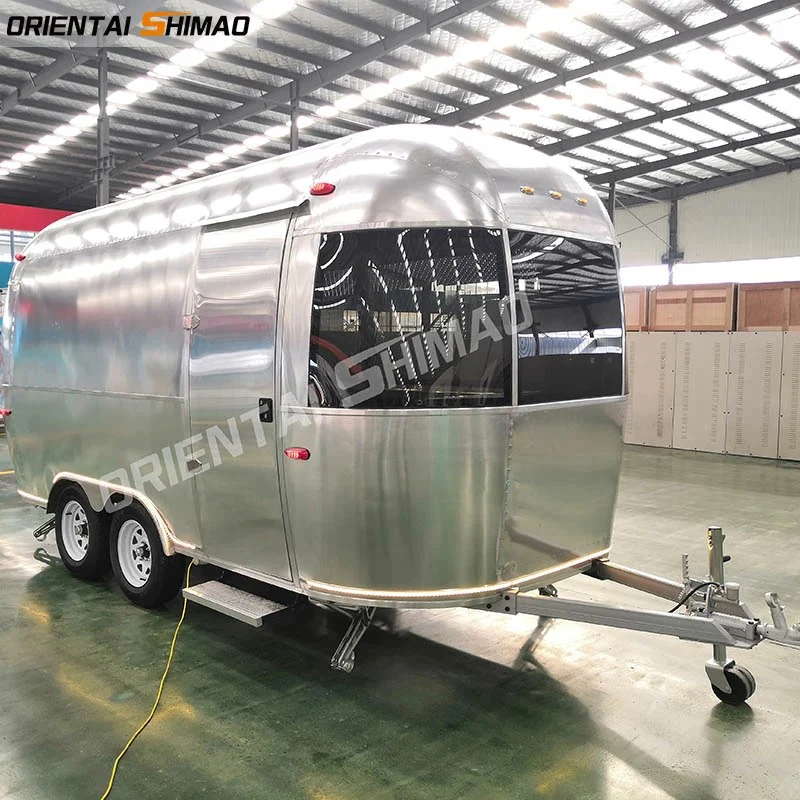 Welche Art von Lebensmittelgeschäft kann der Aluminium Airstream Food Truck betreiben?