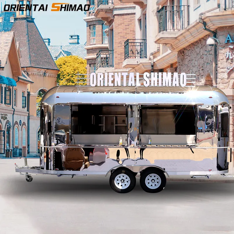 Oriental Shimao bringt kleinen Imbisswagen mit beleuchteter Beschilderung auf den Markt: Der schillernde neue Star des mobilen Caterings