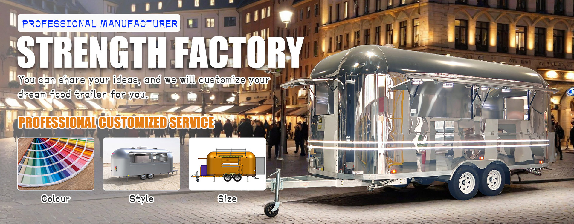 Lebensmittelanhänger Hersteller -LKW