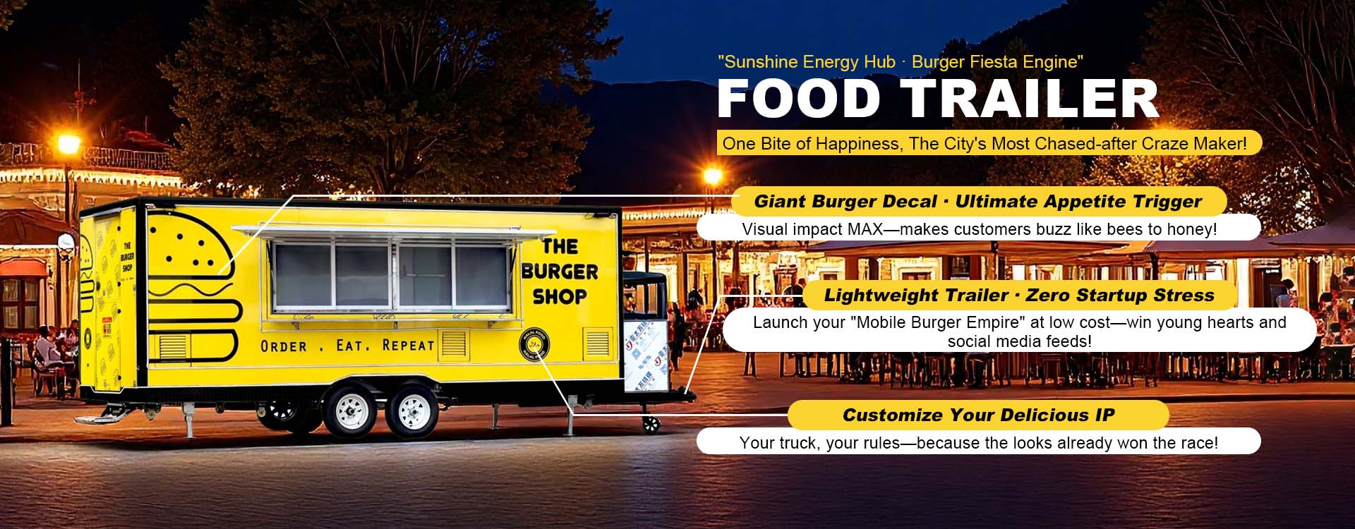 LKW-Hersteller von Lebensmittelanhängern