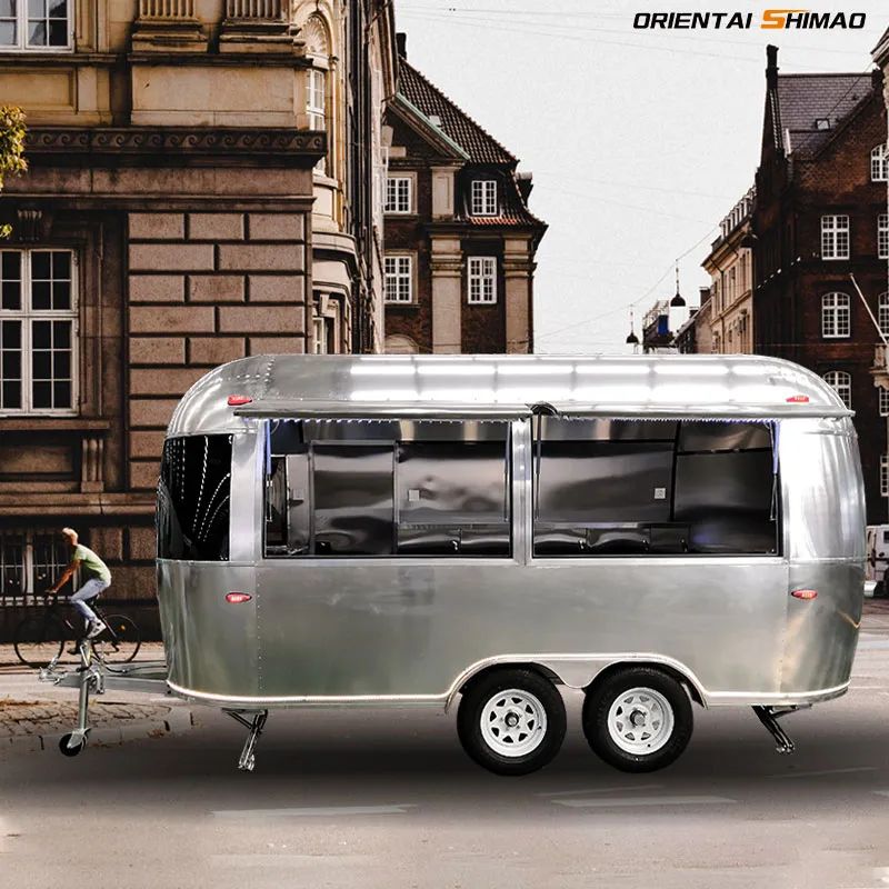 Airstream-Imbisswagen aus Aluminium