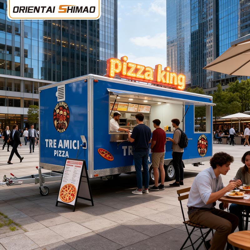 Grill-Food-Truck-Anhänger