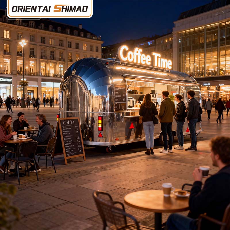 Fast-Food-Anhänger-LKW Fast-Food-Anhänger-LKW