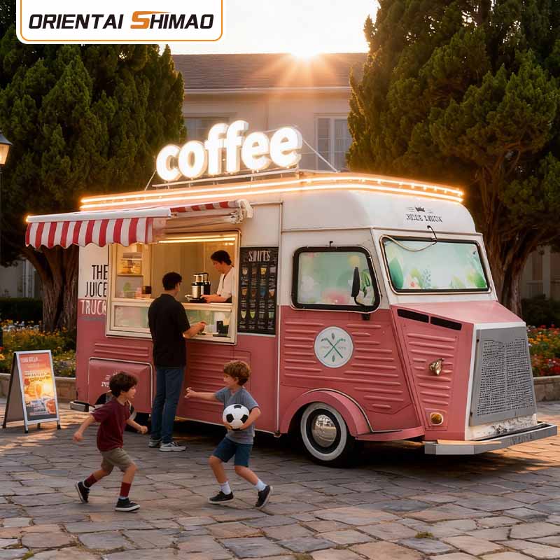 Voll ausgestattete Foodtrailer