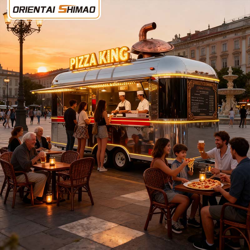 Voll ausgestattet im Freien