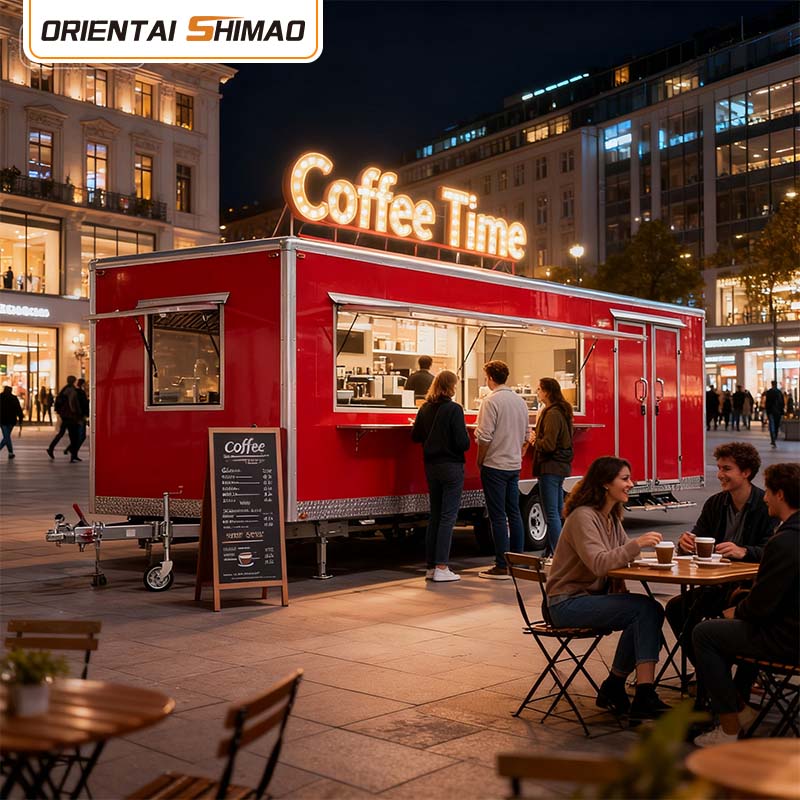 Quadratischer Konzessionsanhänger